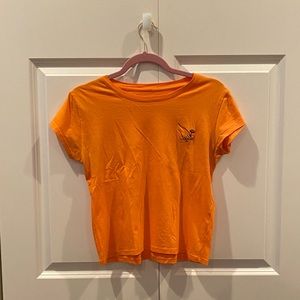 Orange shirt